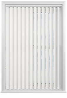 Toulouse (Blackout), Textured Grey - Vertical Blind